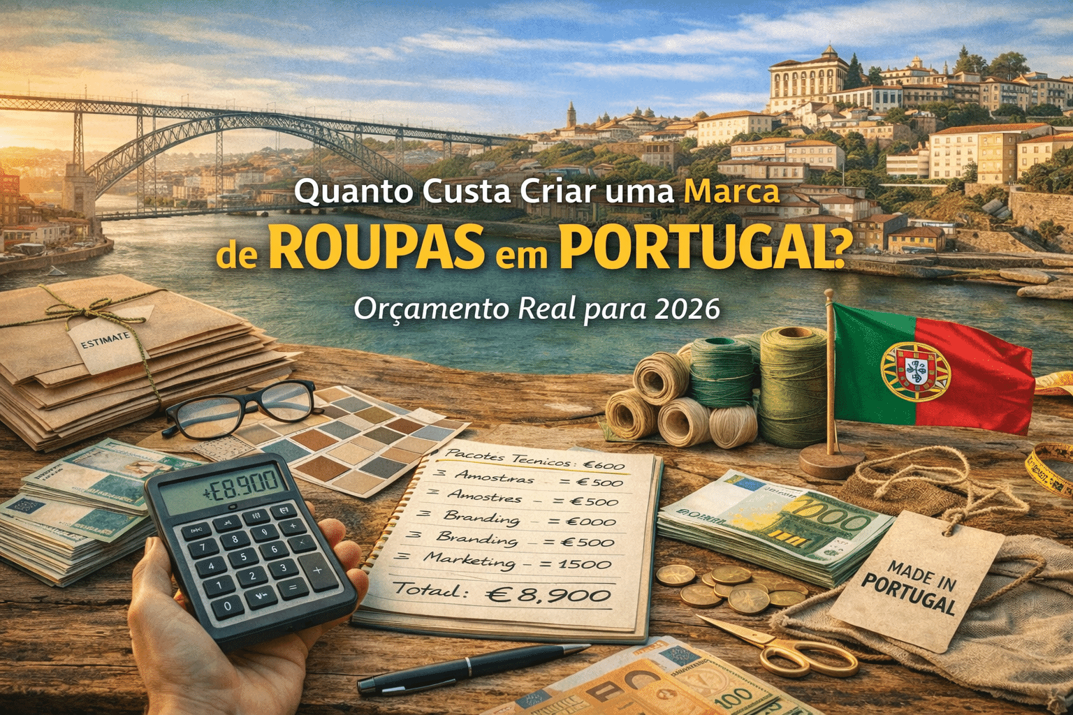Lançar marca de roupa em Portugal