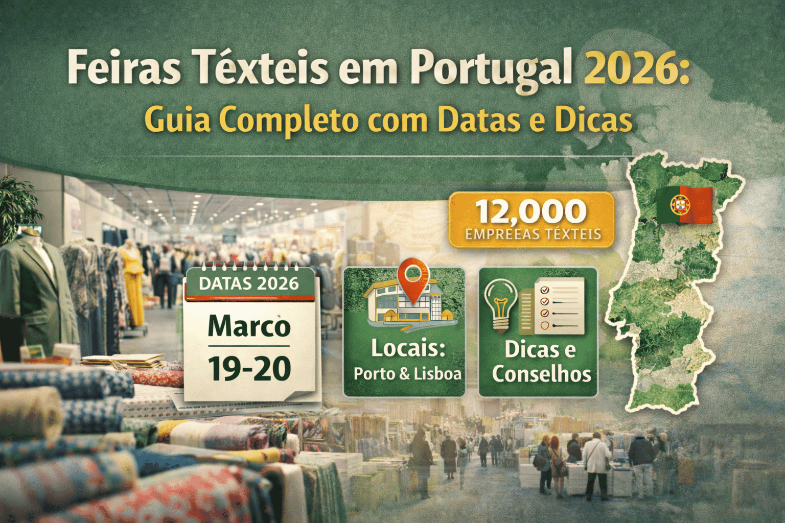 Feiras têxteis em Portugal