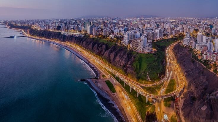 Lima, Peru: dominant city for Pima cotton cut-and-sew and vertical knitwear mills