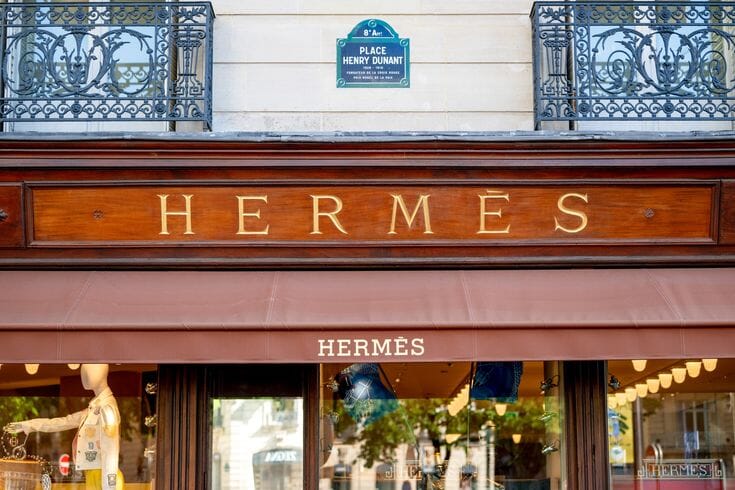 Hermès brand visual.