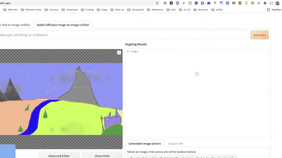 Stable Diffusion via ComfyUI with a custom-trained streetwear brand model.