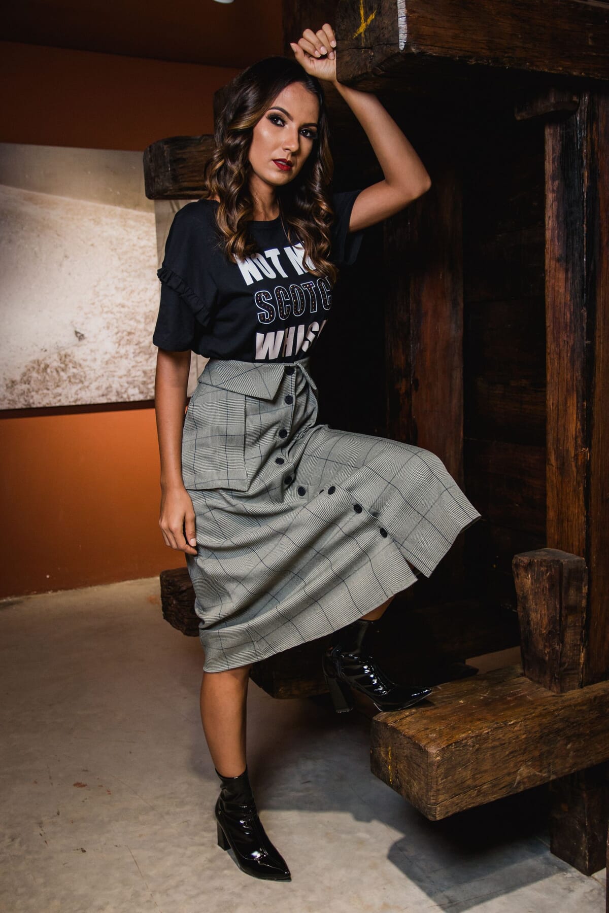 Skirt techpack fashion brands