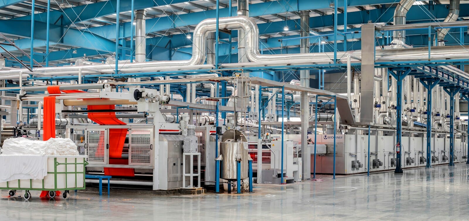 Fashion Product Development: garment production floor in a clothing factory