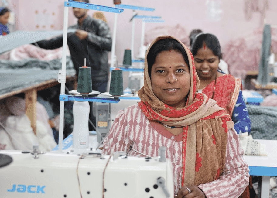 Indian factory production floor