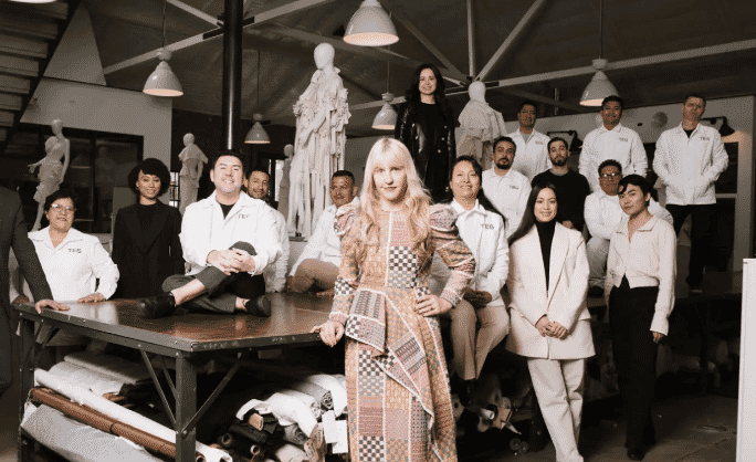 The Evans Group dress manufacturing