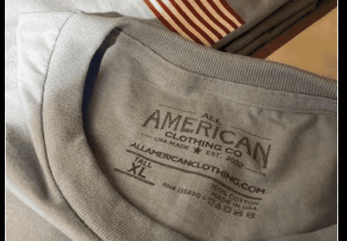 All American Clothing Co. made-in-USA apparel manufacturing