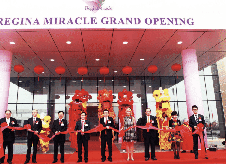 Regina Miracle International lingerie manufacturing facility