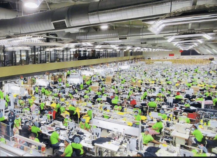 Brandix lingerie manufacturing facility