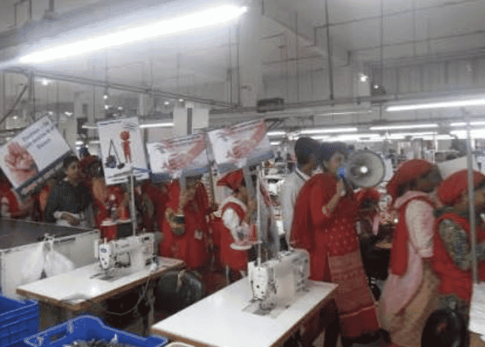 Crystal Martin lingerie manufacturing facility