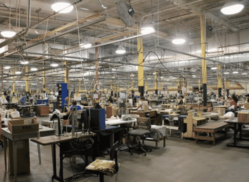 Fox Apparel manufacturing facility