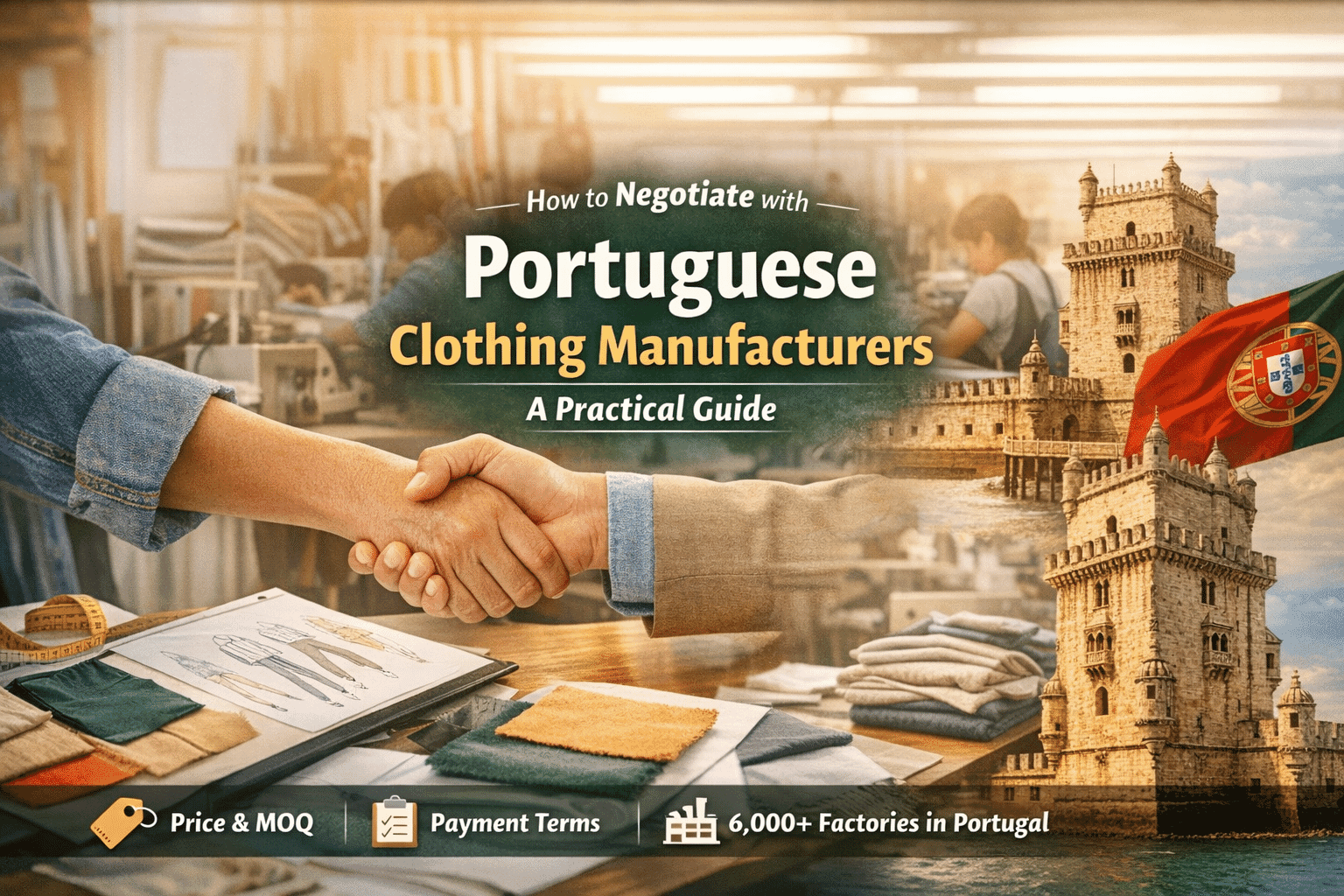 How to negotiate with clothing manufacturers