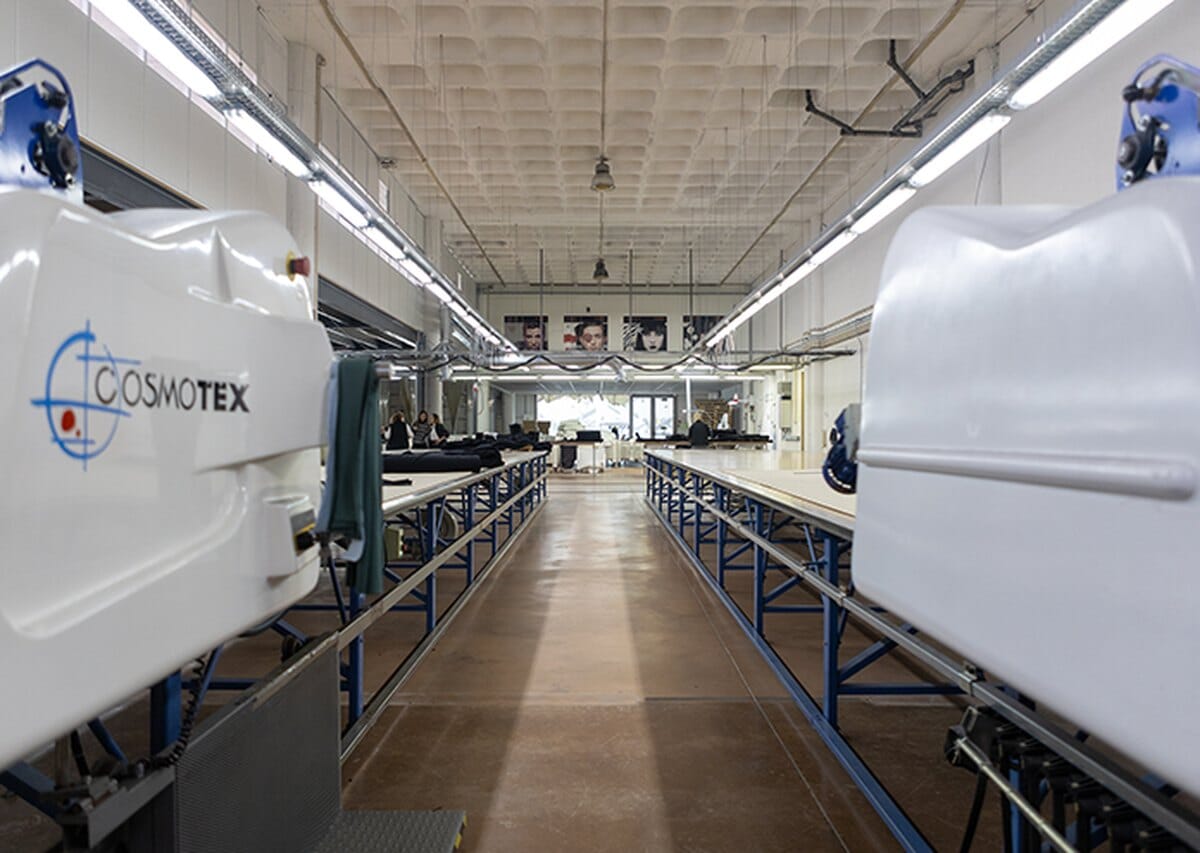 Automatic cutting room at Tetribérica in Trofa