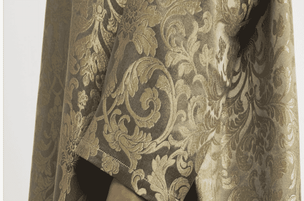 Gold brocade jacquard