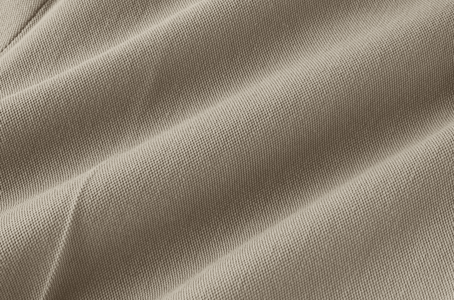 Khaki cotton twill