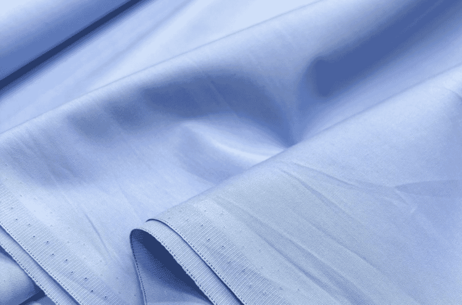 Light blue cotton poplin