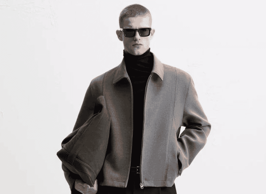 Sarja de lã premium para outerwear heritage, sobretudos e blazers.